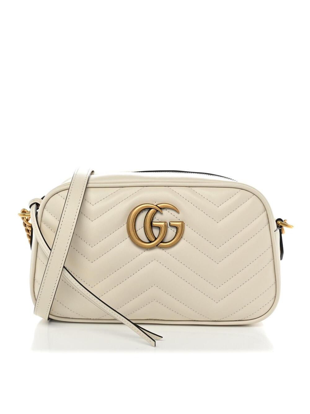 Gucci Calfskin Matelasse Small Gg #324217G12B